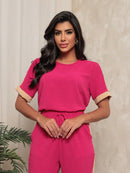 Conjunto Calça e Blusa Maria