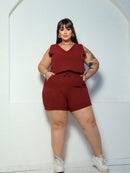 CONJUNTO FEMININO PLUS SIZE DUNA