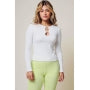 Blusinha Manga Longa com Argola