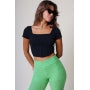 Cropped Corset Linho