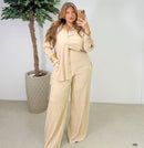 Conjunto Magenta Linho