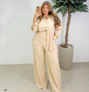 Conjunto Magenta Linho