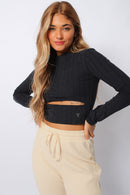 Blusinha Manga Longa Touch Verde