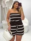 Conjunto Listrado Tricot