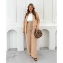 Blazer + Calça Virginia Bege