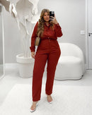 Conjunto Alfaiataria Telha