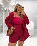 Conjunto Blazer Maracanã + Short