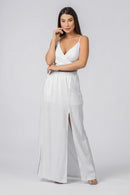 Vestido Longo Cindy Branco