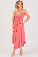 Vestido Midi Magie Rosa