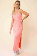 Vestido Midi Noronha Rosa