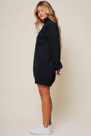 Vestido Moletom Oversize Off White