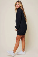 Vestido Moletom Oversize Off White