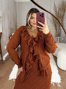 Vestido Isa Lima Tricot